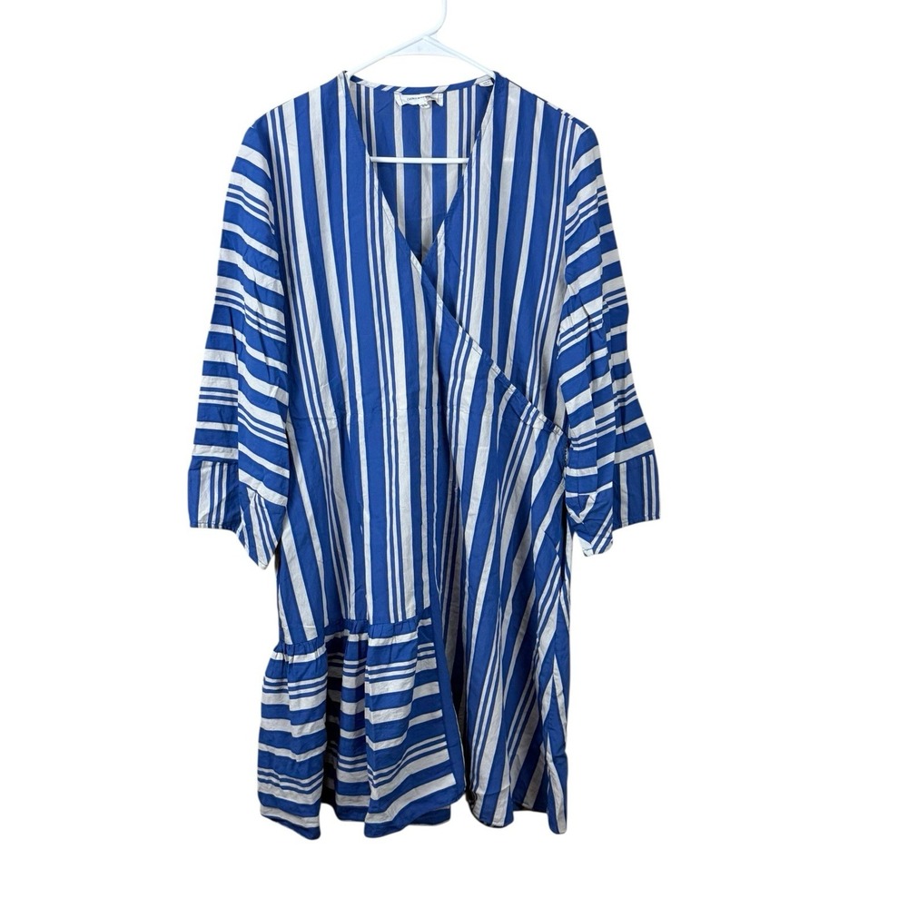 Chinti & Parker Striped Blue/White Parasol Dress NO BELT SZ: 8